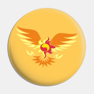 Sunset Shimmer Pheonix Cutiemark! Pin