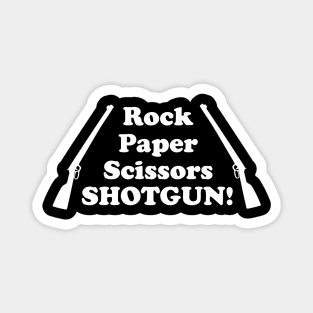 Rock, Paper, Scissors, Shotgun! Magnet