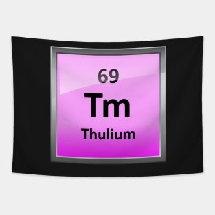 Thulium Periodic Table Element Symbol Tapestry