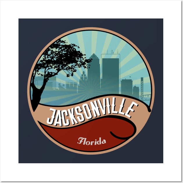 Jacksonville, Florida Youth Hoodie - Skyline Youth Jacksonville Hooded