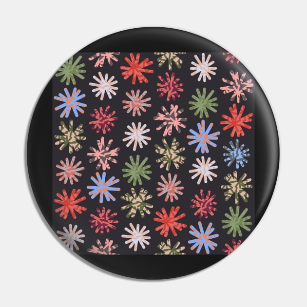 Daisy Chain Fireworks Pin by FrancesPoff