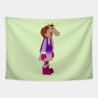 Cozy Skirt Unicorn Tapestry