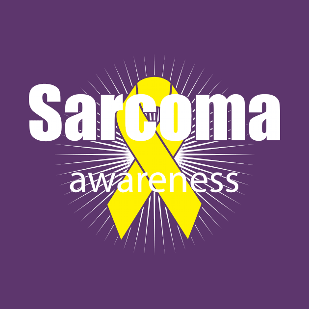 Yellow for Sarcoma Awareness by BarbC