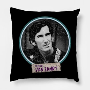 townes van zandt  art 90s style retro vintage 80s gifts Pillow