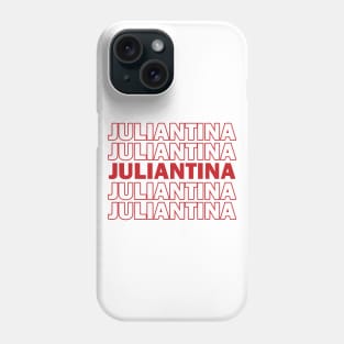 Juliantina Thank You Bag Design Phone Case