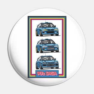 90'S SAGA - SUBARU IMPREZA SERIES Pin