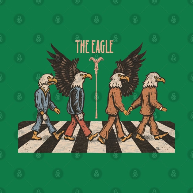 the eagles band retro by Aldrvnd