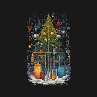 Christmas Chemistry Tree T-Shirt