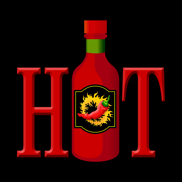 Hot Sauce Bottle by sifis