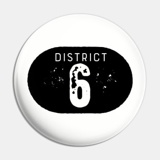 District 6 Pin