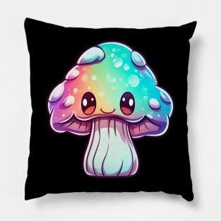 Cute Psychedelic Mushroom Pillow