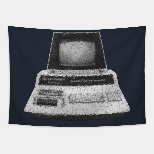 Low Poly Commodore Computer Tapestry by TRIME