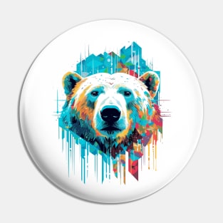 Polar Bear Animal Freedom World Wildlife Wonder Abstract Pin