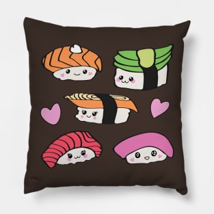 Kawaii sushi Pillow