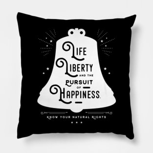 Life Liberty Pursuit Of Happiness Qanon Patriot Premium Tee Pillow