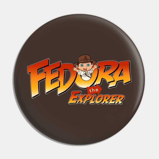 Fedora the Explorer Pin by haberdasher92