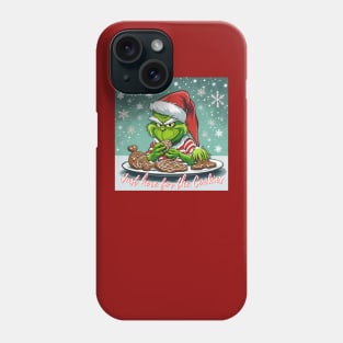 Grinch Gingerbread monster Phone Case