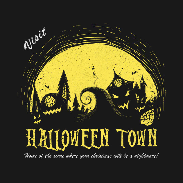 Halloween Town - The Nightmare Before Christmas - Phone Case