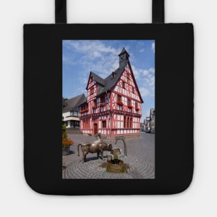 Town hall, old town, Rhens, Middle Rhine, Rhine, Rhineland-Palatinate, Germany Tote