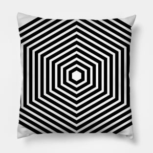 Retro Hex Pillow