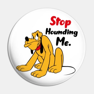 Angry Dog Pin