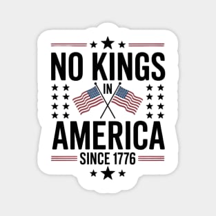 No-kings-in-america Magnet