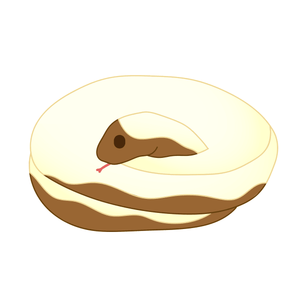 snake cinnamon roll by chibifox