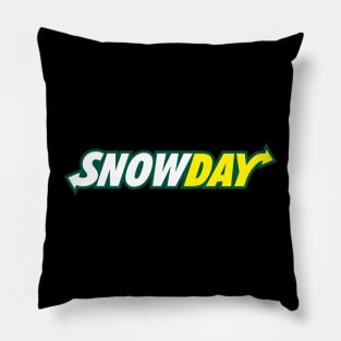 Snow Day Winter Falling Pillow