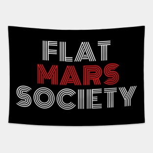 Flat mars society Tapestry