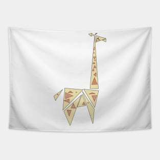 Triangle Giraffe Tapestry