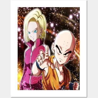 Android Saga - Dragon Ball Z Poster for Sale by Yonin Designs