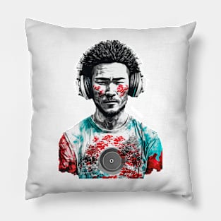 Japanese DJ Pillow