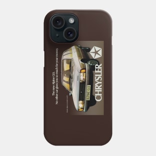 TALBOT ALPINE - advert Phone Case