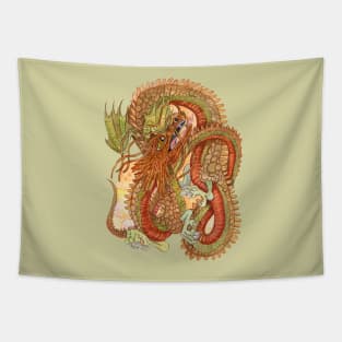 Shen Tsu Flight of Dragons Tapestry