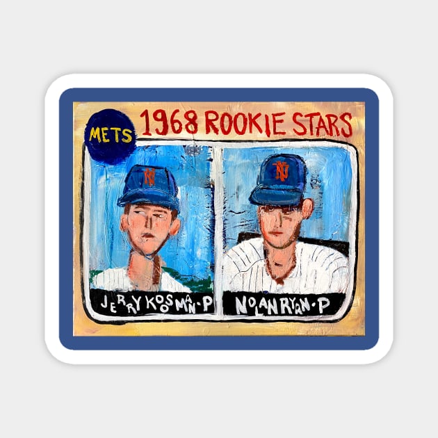 Nolan Ryan Magnet by ElSantosWorld