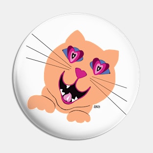 LOVE CAT Pin