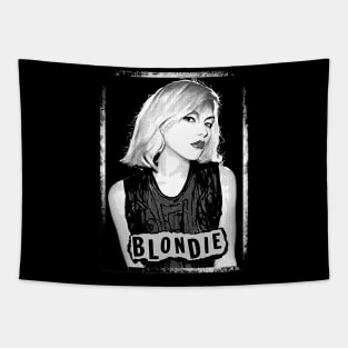 Vintage Blondie Band Fan Art Design Tapestry