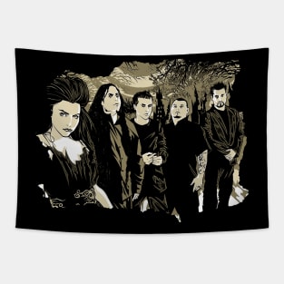 Evanescences Reverie Gothic Dreams on Fabric Tapestry