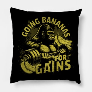 Gorilla Gains Pillow