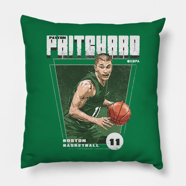 Payton Pritchard Boston Premiere Pillow by danlintonpro