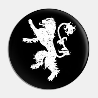 Distressed Lion | Renaissance Festival Pin