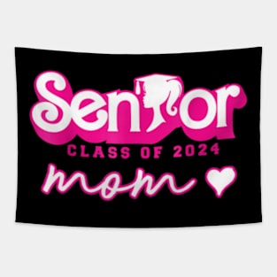 Proud Mom Class Of 2024 Senior Mom Seniors 2024 Girls Tapestry