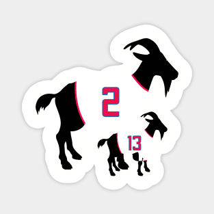 Clippers GOATS Magnet