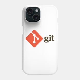 Git version control system Phone Case