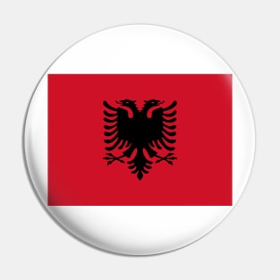 Albania front Pin