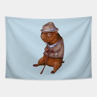 Cornwallace, Gentleman Wombat Tapestry