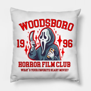 Woodsboro Scream Scary Movie Pillow