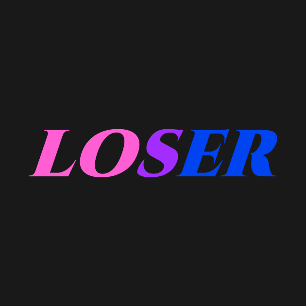 LOSER - Bisexual Flag by ShinyBat