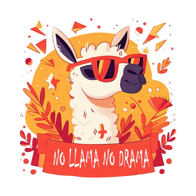 no llama no drama by dubcarnage