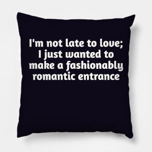 Funny valentines gift ideas Pillow